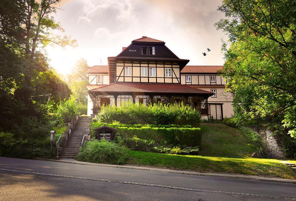 Penzion Diana Teplice nad Bečvou Exterior foto